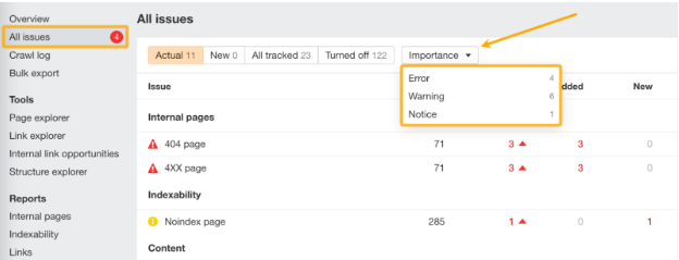 Ahrefs Webmaster Tools (AWT)
