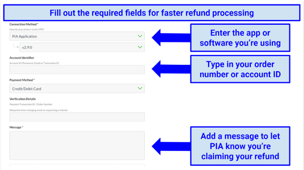 Fill Out The Required Details