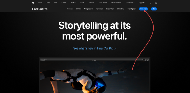 Visit the Final Cut Pro Trial Page