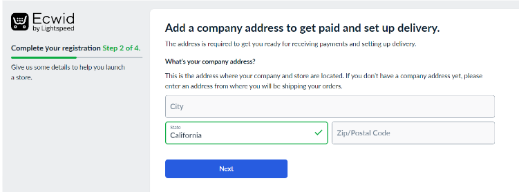 Add Your Company Details