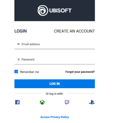 Create Your Account or Log In 