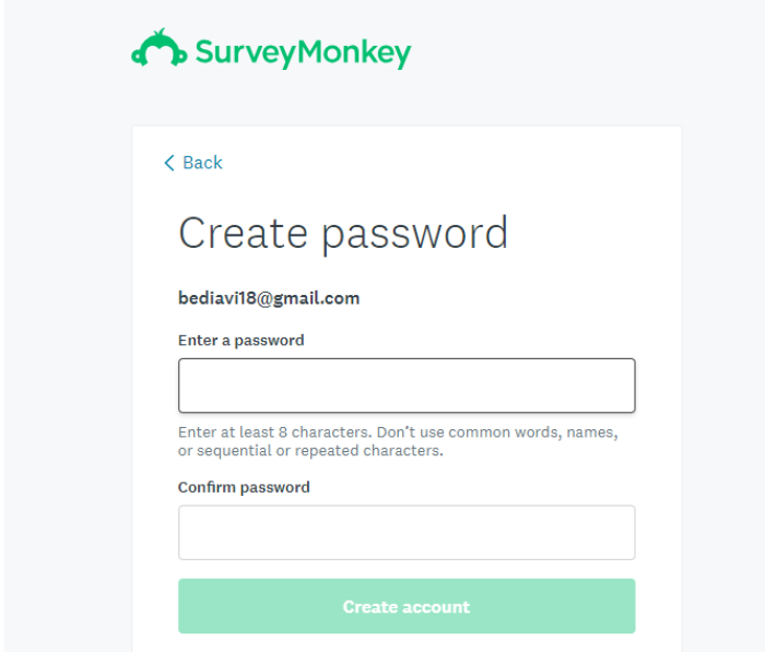 Create Your SurveyMonkey Account