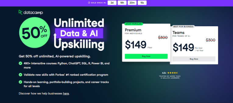 DataCamp Discounts