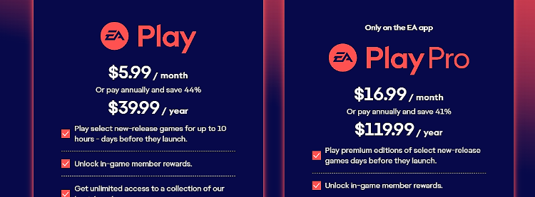 EA Play Discount