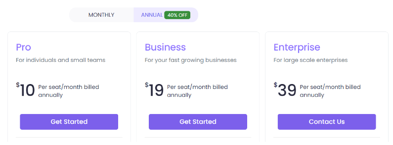 Fireflies AI Subscription Plans
