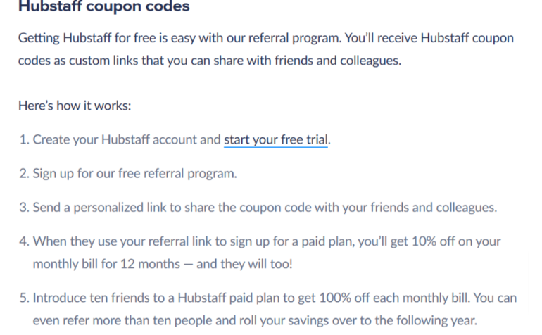 Hubstaff Coupon Codes