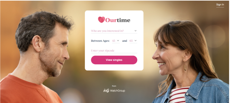 OurTime Website