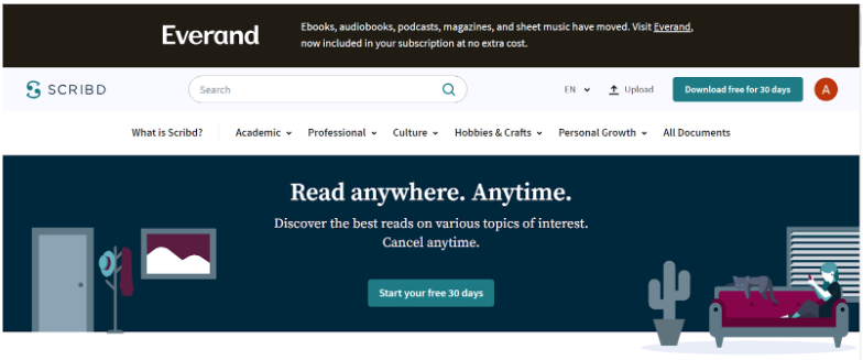 Scribd Free Trial