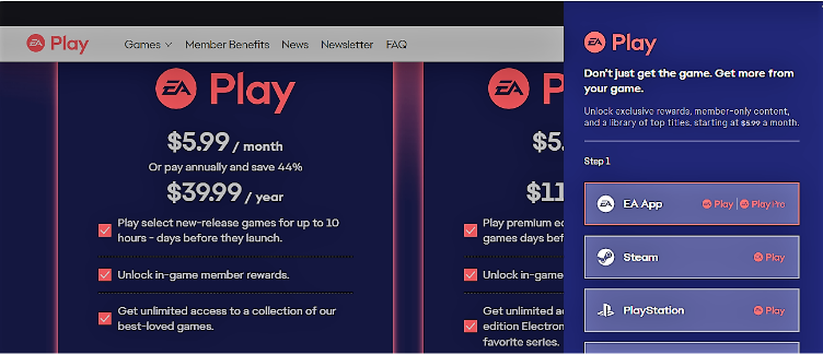 Select Your Desired Platform