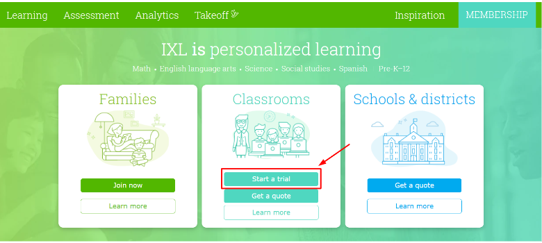 Select the Classrooms