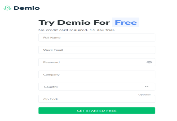 Try Demio For Free