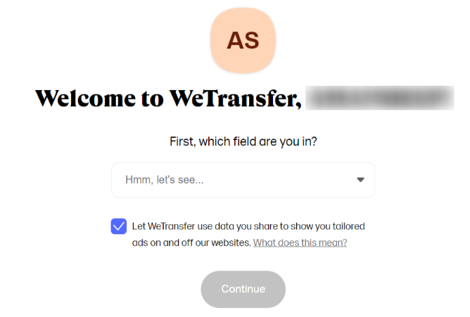 WeTransfer’s Tailored Solutions