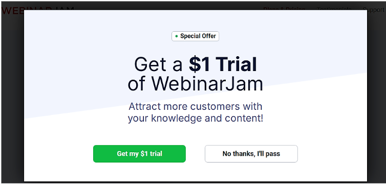 WebinarJam Official Website