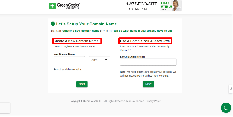 Create Your Domain Name