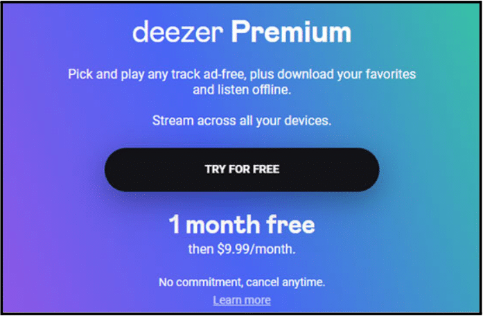 Deezer Official Website