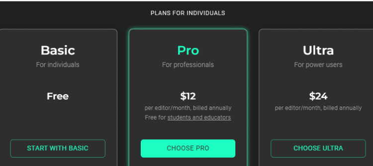 Flux Pricing & Plans