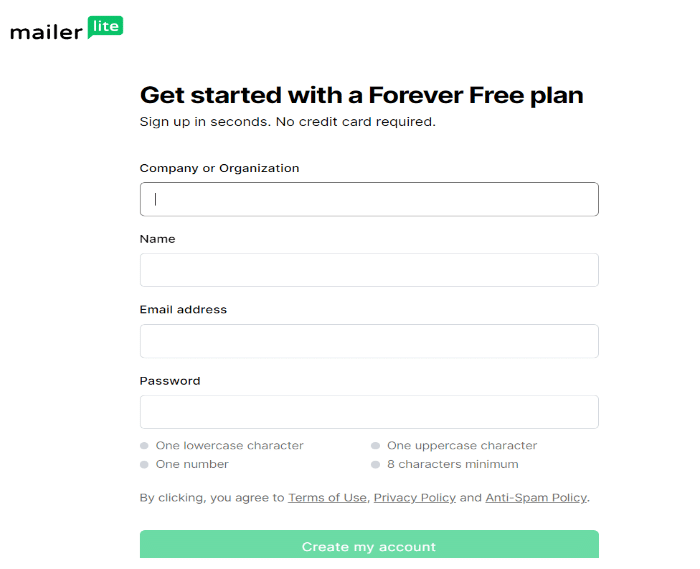 Get Started With A Forever Free Plan