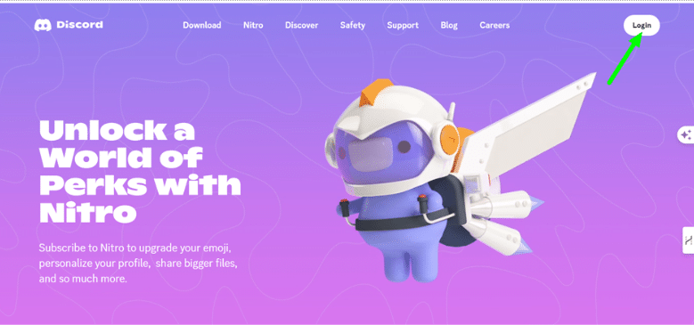 Go to Discord's Official Website