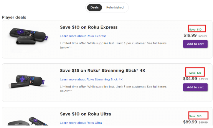 Roku Free Trial Discount