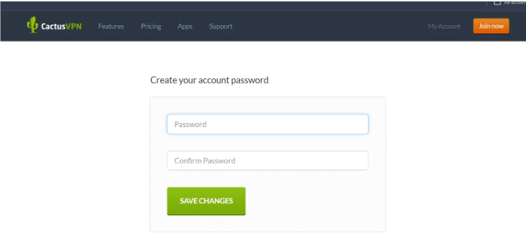 Set Up A Password