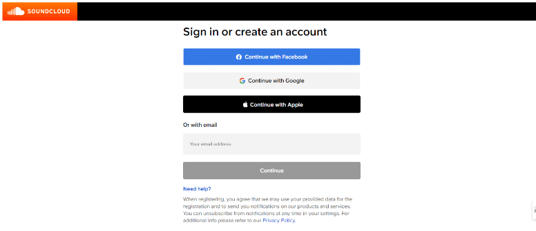 Sign In Or Create An Account