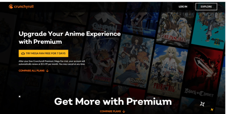 Visit the Official Crunchyroll Website