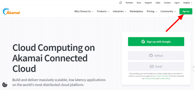 Visit the Official Website Of Linode