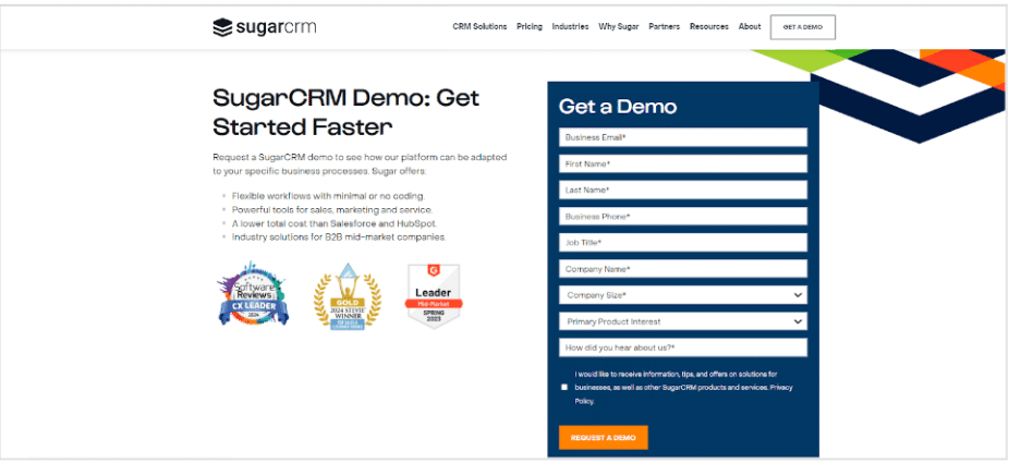 Fill Outt The Form & Request A Demo