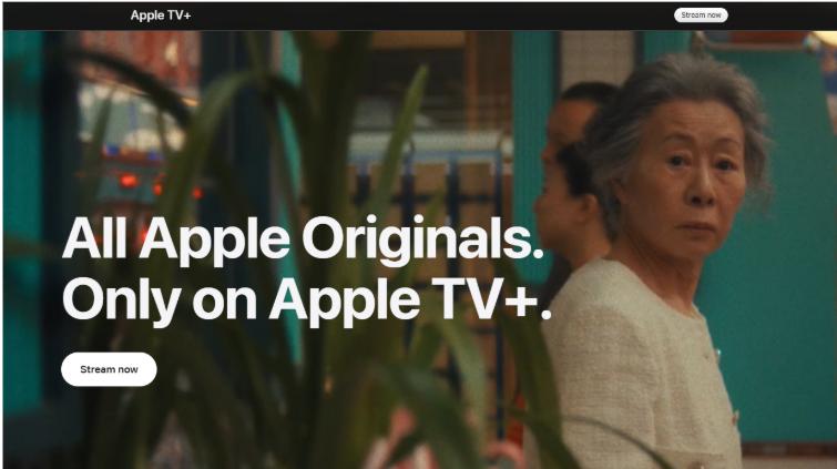 Apple TV+ Website