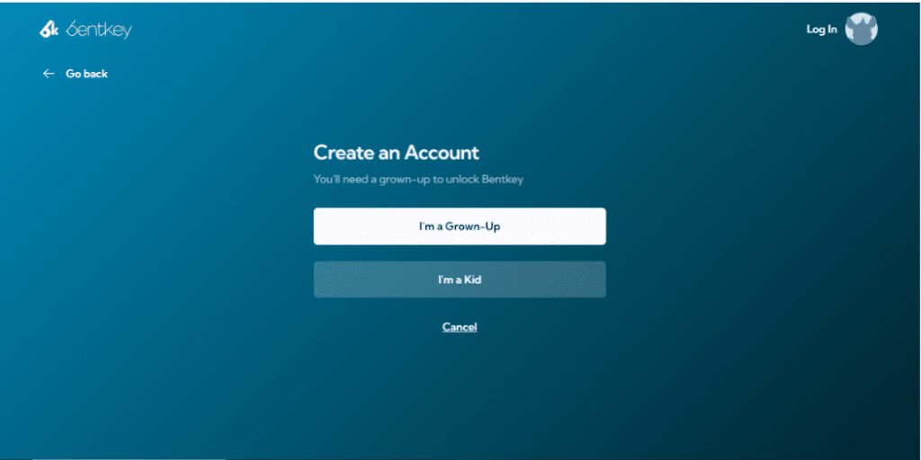 Create Your Bentkey Account