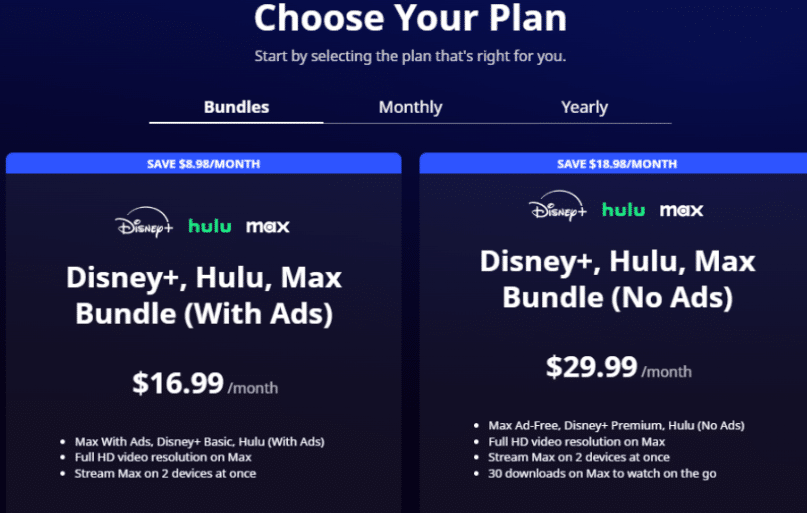 HBO Max Pricing Image