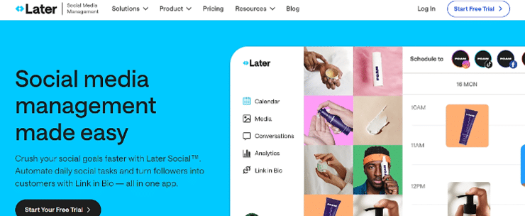 Later Homepage