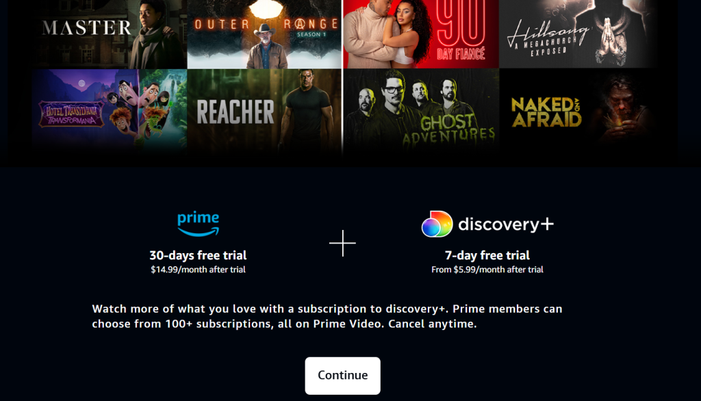 Discovery+ Free Trial