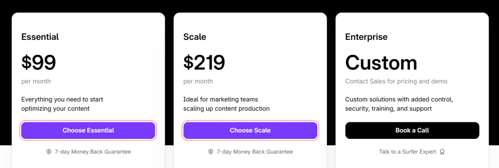 SEO Pricing And Plans