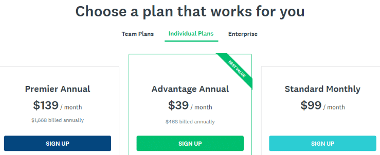 SurveyMonkey Individual Plans