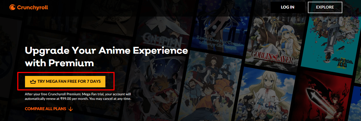 Visit the Official Crunchyroll Website