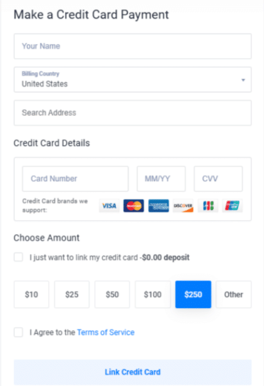 Vultr Checkout Page