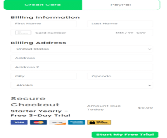 WordAi checkout page