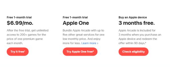 Apple Arcade Pricing & Plans