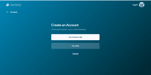 Bentkey Account Creation