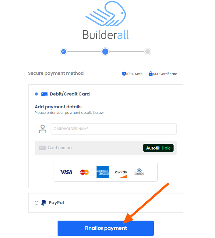 Builderall Checkout