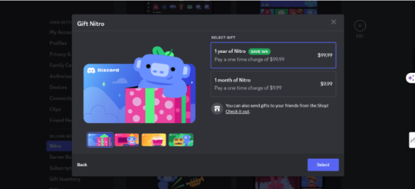 Discord Nitro pricing plan