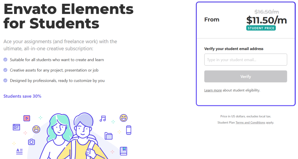 Envato Student Discount