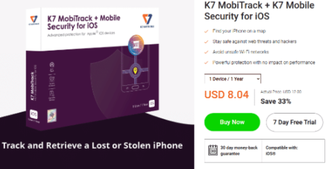 K7 Mobile Security for iOS