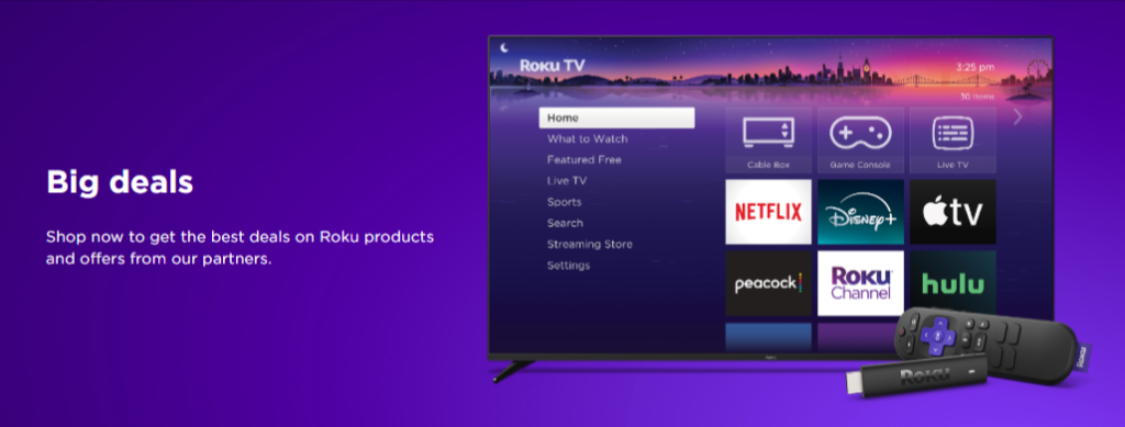 Roku Deals and Special Offers