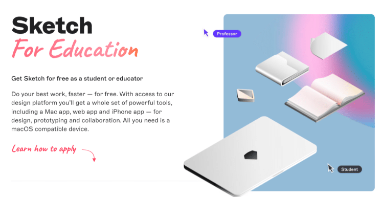 Sketch education page