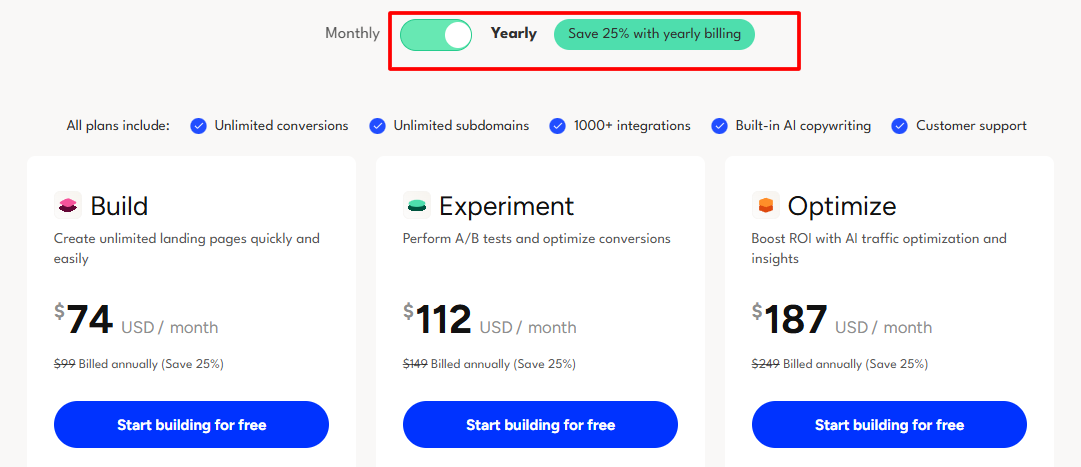 Unbounce Discount