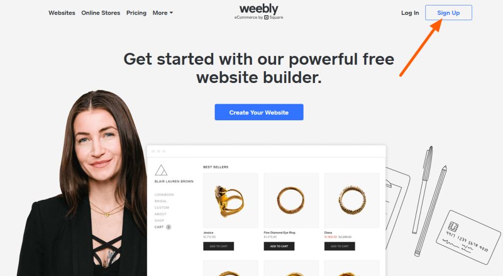 Weebly Homepage