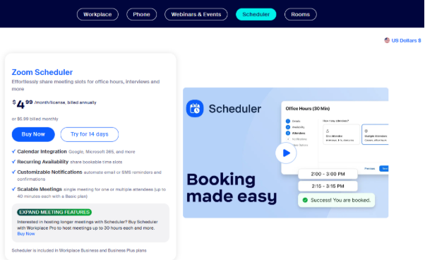 Zoom Scheduler