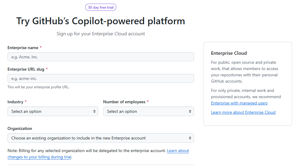 GitHub Enterprise Company Information